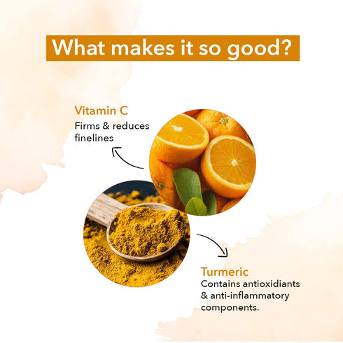 Sara Ubtan D-TAN® Facemask with Vitamin C and Turmeric for glowing skin | with Radiance D-TAN® Face Wash | 430gm